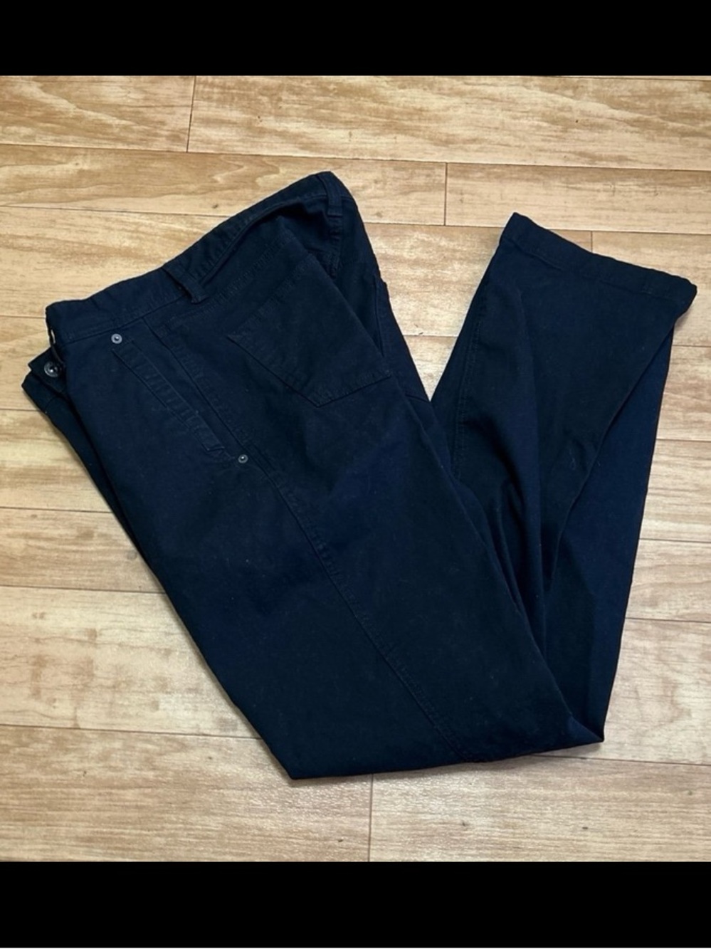 Eddie Bauer Men's Black Chinos